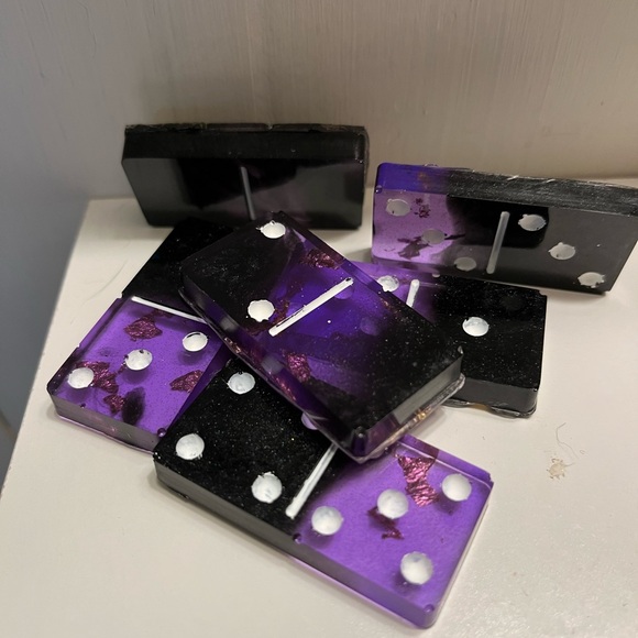 Custom Handmade complete Dominos Set (28 pieces) - Picture 8 of 8